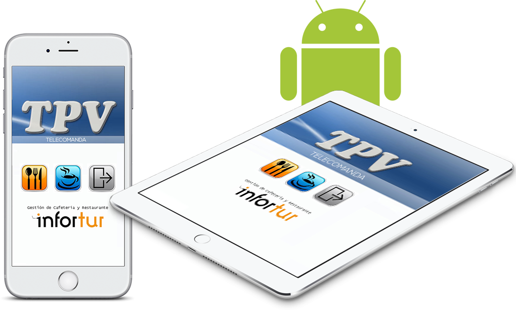 TPV Telecomanda android smartphone y tablet